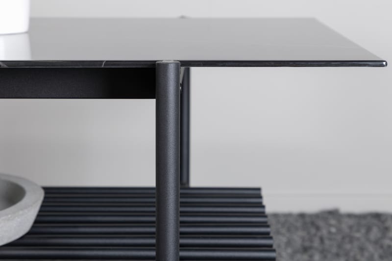 Von Staf Sofabord 120 cm - Marmor/Svart - Møbler - Bord - Sofabord