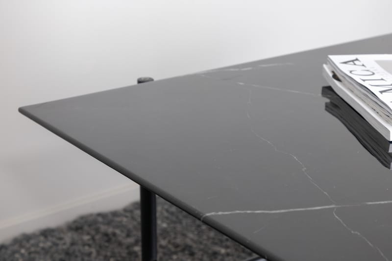 Von Staf Sofabord 120 cm - Marmor/Svart - Møbler - Bord - Sofabord