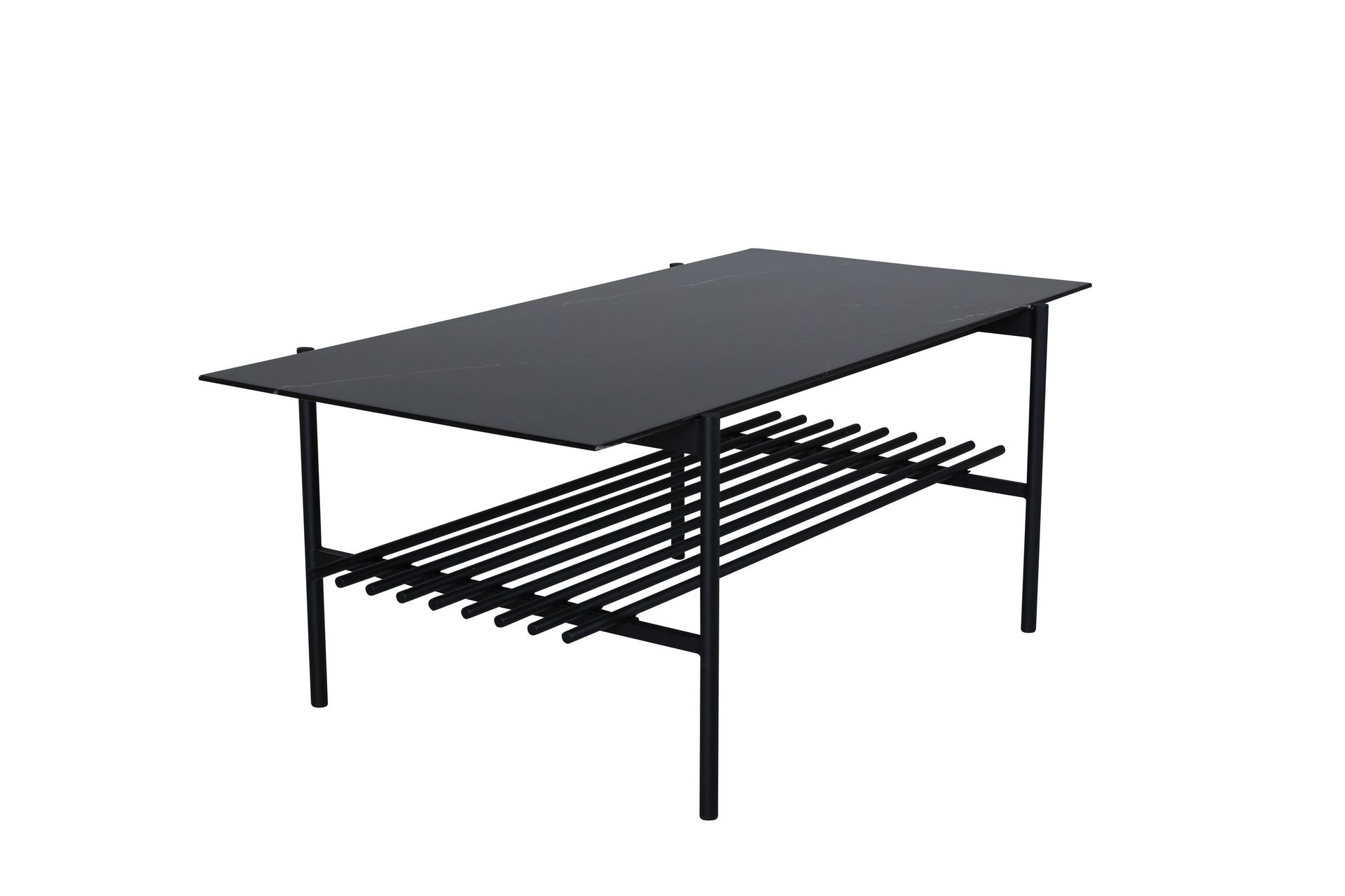 Von Staf Sofabord 120 cm - Marmor/Svart - Møbler - Bord - Sofabord