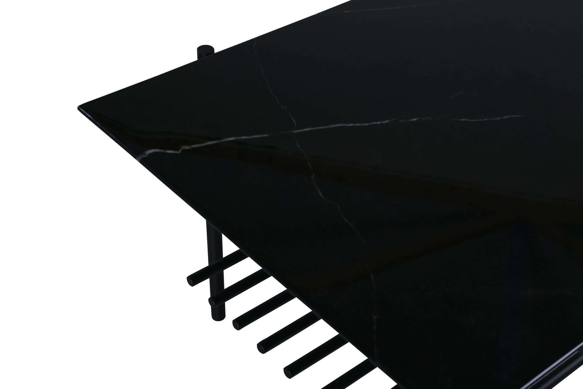 Von Staf Sofabord 120 cm - Marmor/Svart - Møbler - Bord - Sofabord
