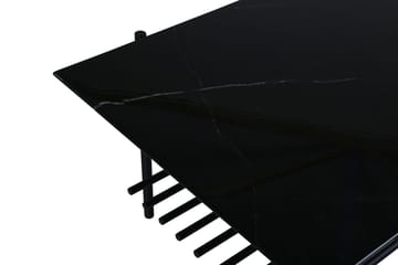 Von Staf Sofabord 120 cm - Marmor/Svart - Møbler - Bord - Sofabord