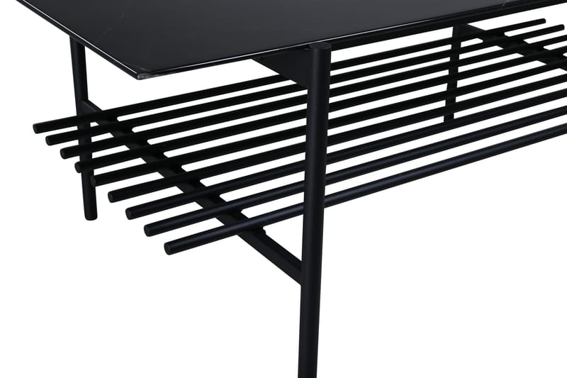 Von Staf Sofabord 120 cm - Marmor/Svart - Møbler - Bord - Sofabord