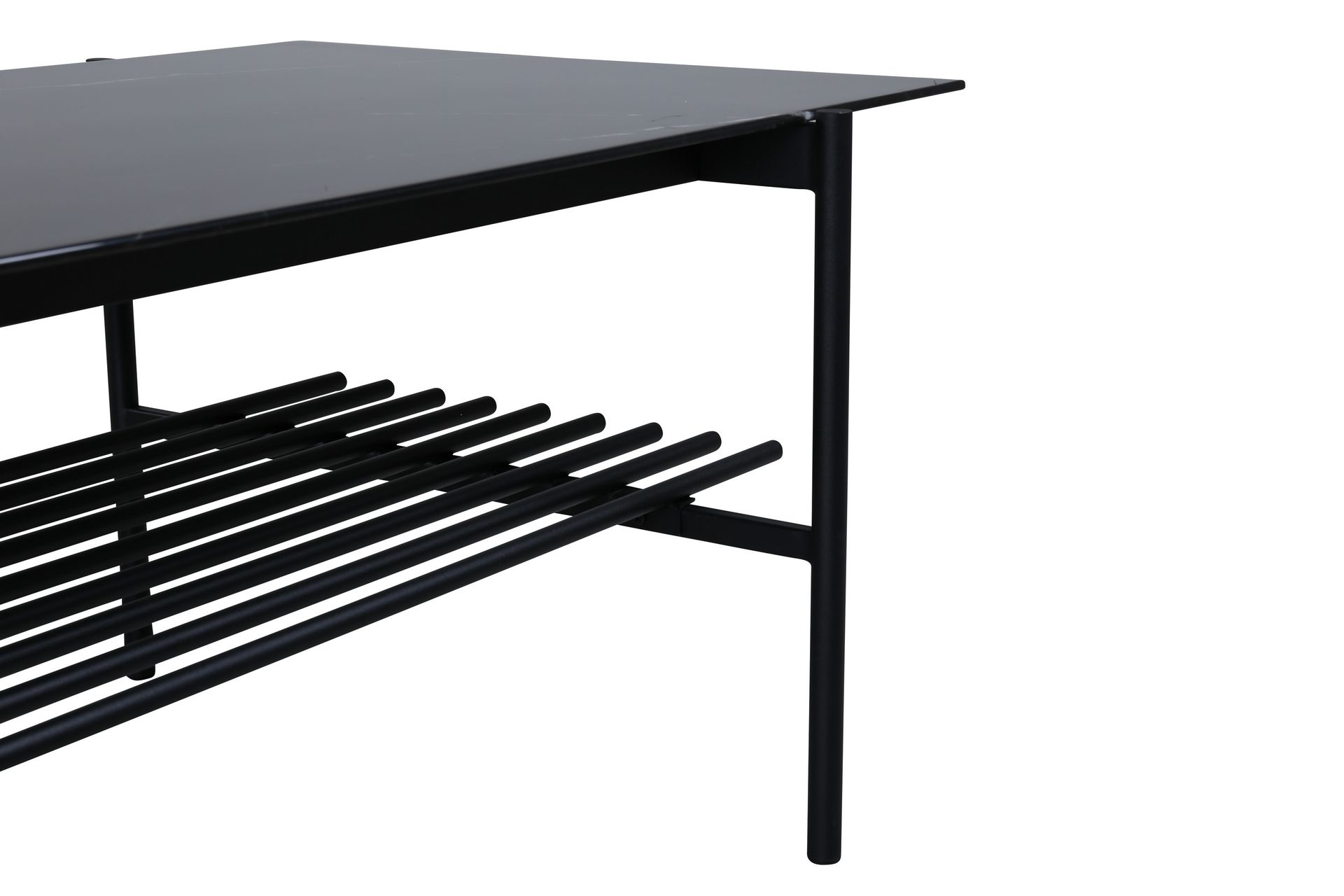 Von Staf Sofabord 120 cm - Marmor/Svart - Møbler - Bord - Sofabord