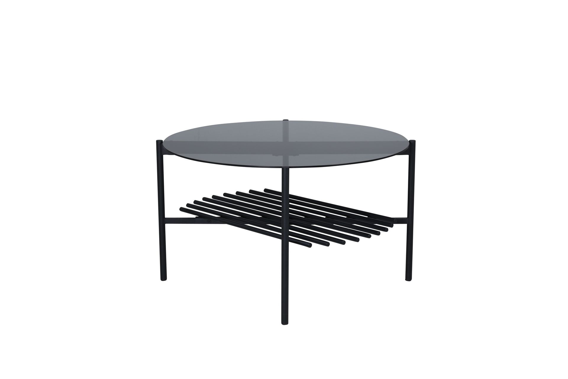 Von Staf Sofabord 80 cm Rundt - Grå - Møbler - Bord - Sofabord
