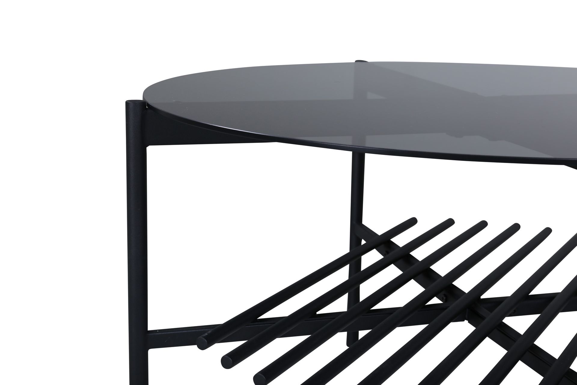 Von Staf Sofabord 80 cm Rundt - Grå - Møbler - Bord - Sofabord