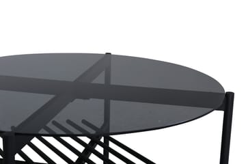 Von Staf Sofabord 80 cm Rundt - Grå - Møbler - Bord - Sofabord