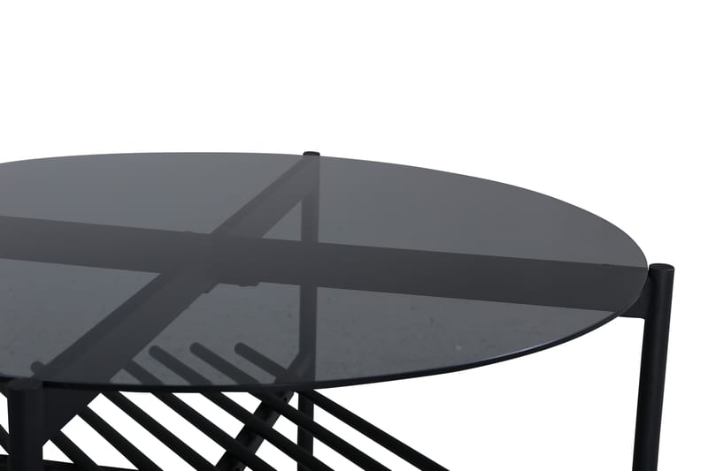 Von Staf Sofabord 80 cm Rundt - Grå - Møbler - Bord - Sofabord