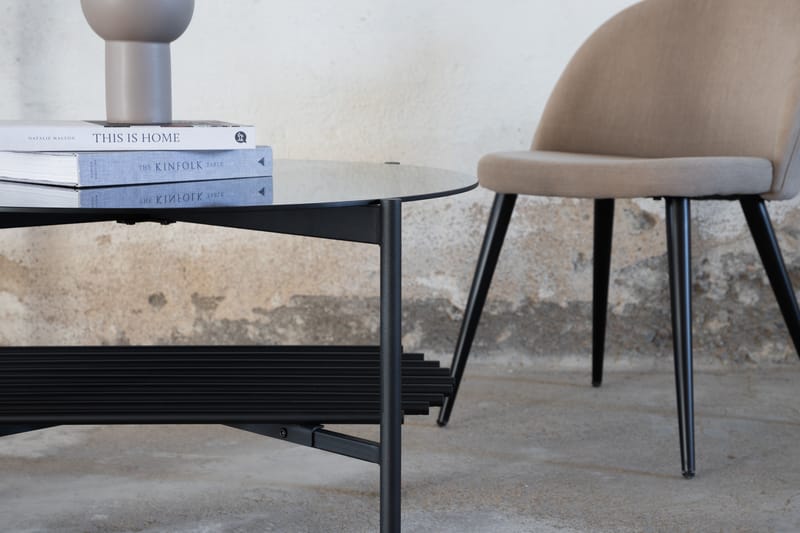 Von Staf Sofabord 80 cm Rundt - Grå - Møbler - Bord - Sofabord