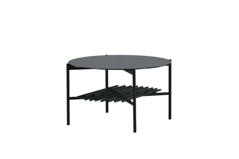 Von Staf Sofabord 80 cm Rundt - Svart - Møbler - Bord - Sofabord