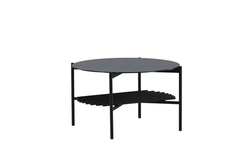 Von Staf Sofabord 80 cm Rundt - Svart - Møbler - Bord - Sofabord