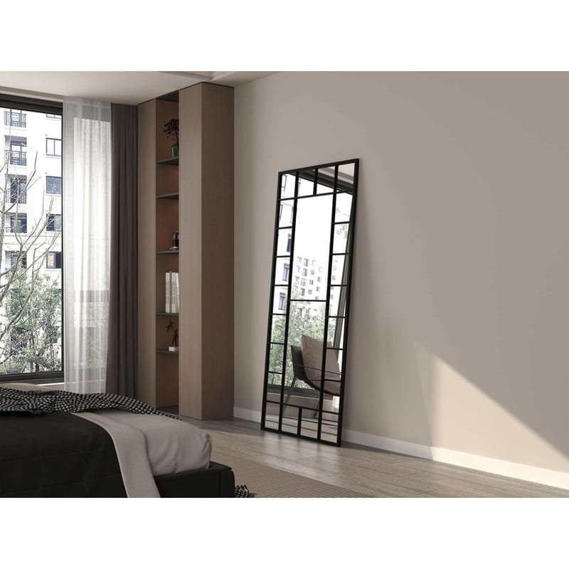 Vornas Gulvspeil 80 x 180 cm - Svart - Innredning - Speil - Gulvspeil