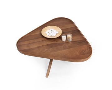 Sofabord Wallxpert Oscar Ucgen (95 x 48 x 95 cm) valnøtt - Valnøtt - Møbler - Bord - Sofabord