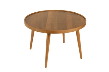 Sofabord Wallxpert Polen (80 x 48 x 80 cm) Valnøtt - Valnøtt - Møbler - Bord - Sofabord