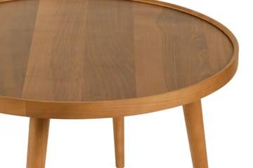 Sofabord Wallxpert Polen (80 x 48 x 80 cm) Valnøtt - Valnøtt - Møbler - Bord - Sofabord