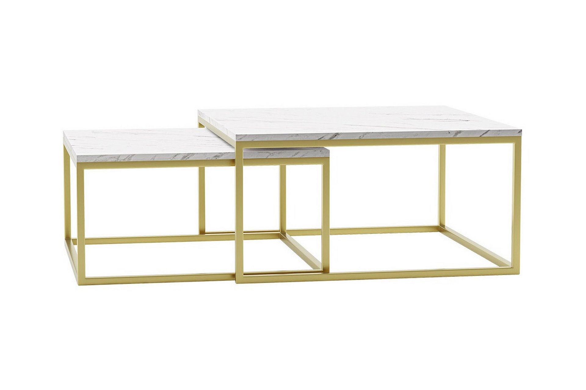Wardner Sofabord 76 cm - Guld - Møbler - Bord - Sofabord
