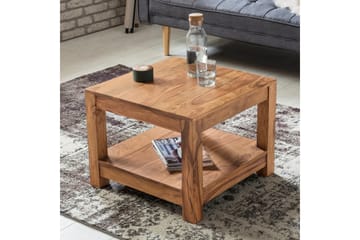 Wattenberg Sofabord 60 cm med Oppbevaringshylle - Akacia - Møbler - Bord - Sofabord