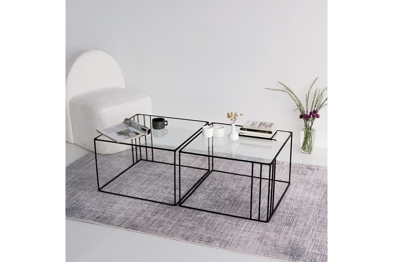 Wijkan Sofabord 55 cm - Svart - Møbler - Bord - Sofabord