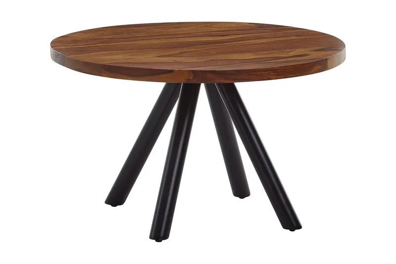 Wilhem 60 cm Rundt Sofabord i Eik, Brun
