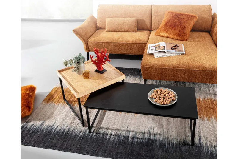 Wilhem Settbord 110 cm Firkantet - Natur - Møbler - Bord - Sofabord