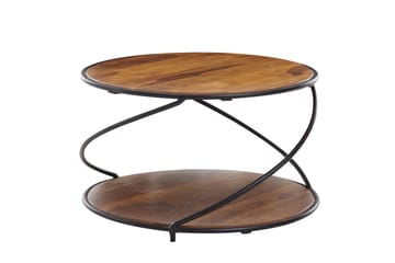 Wilhem Sofabord 58 cm Rundt - Natur - Møbler - Bord - Sofabord
