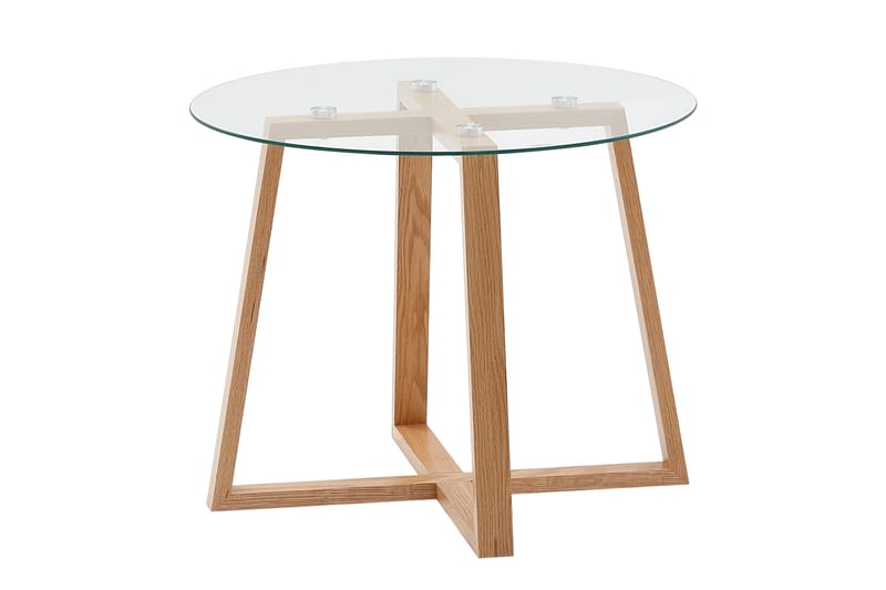 Wilhem Sofabord 58 cm Rundt - Natur - Møbler - Bord - Sofabord