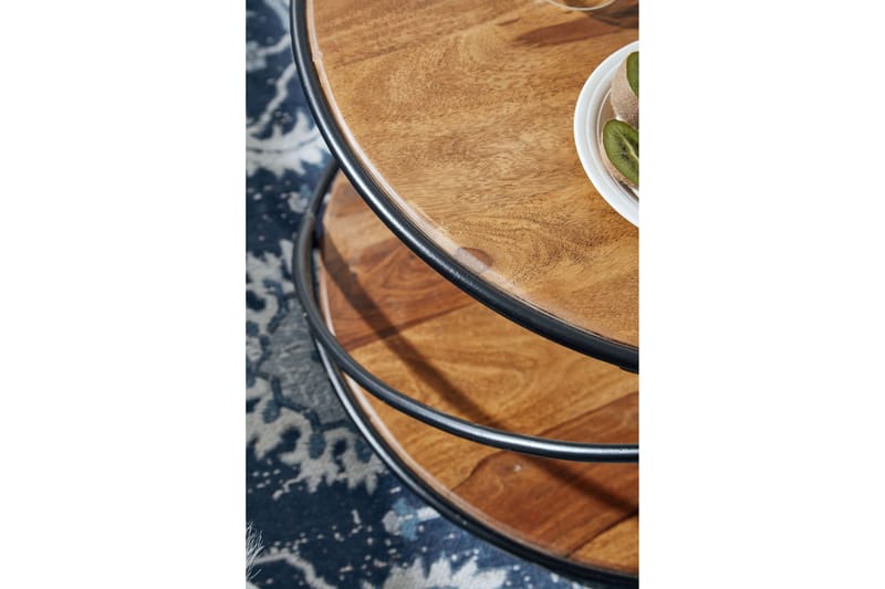 Wilhem Sofabord 58 cm Rundt - Natur - Møbler - Bord - Sofabord