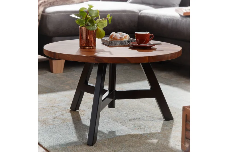 Wilhem Sofabord 60 cm Rund - Natur - Møbler - Bord - Sofabord