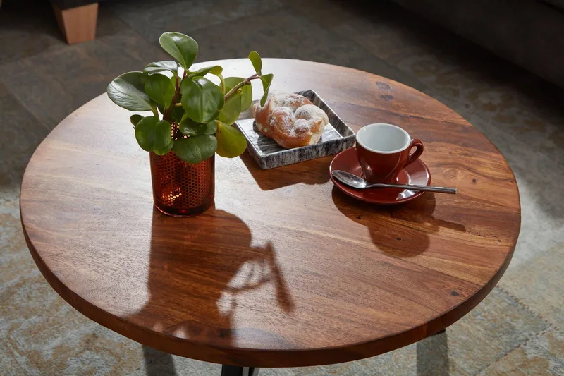 Wilhem Sofabord 60 cm Rund - Natur - Møbler - Bord - Sofabord