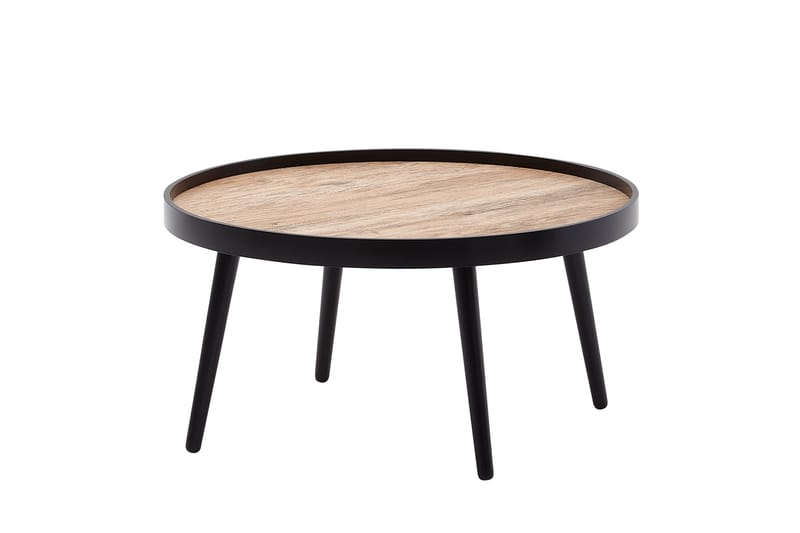 Wilhem Sofabord 76 cm Rundt - Natur - Møbler - Bord - Sofabord