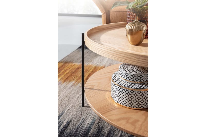 Wilhem Sofabord 78 cm Rund - Natur - Møbler - Bord - Sofabord