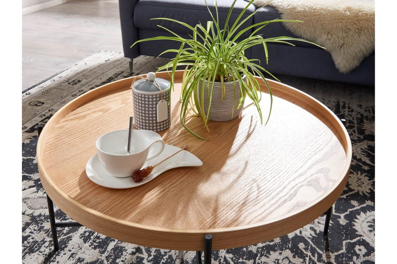 Wilhem Sofabord 78 cm Rund - Natur - Møbler - Bord - Sofabord