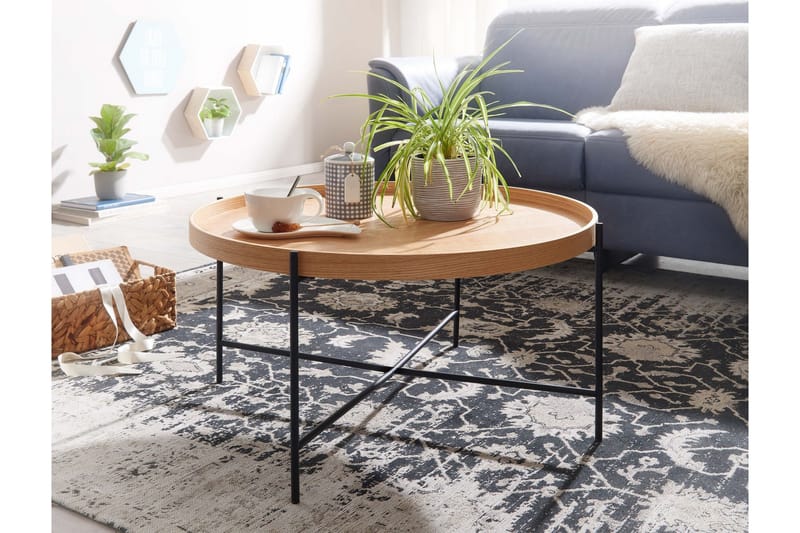 Wilhem Sofabord 78 cm Rund - Natur - Møbler - Bord - Sofabord