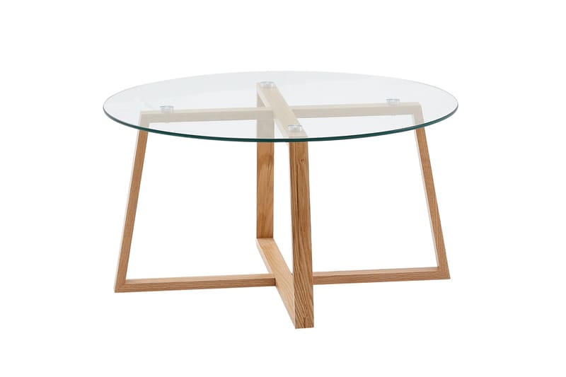 Wilhem Sofabord 78 cm Rundt - Natur - Møbler - Bord - Sofabord