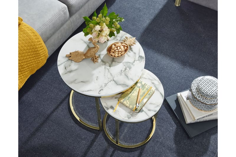 Willowdale Settbord 80 cm Rundt - Møbler - Bord - Sofabord