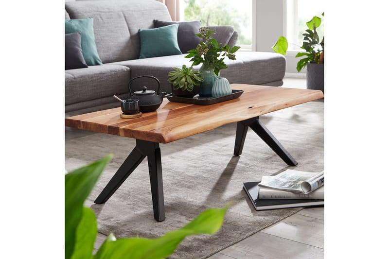 Willowdale Sofabord 115 cm - Brun/Svart - Møbler - Bord - Sofabord