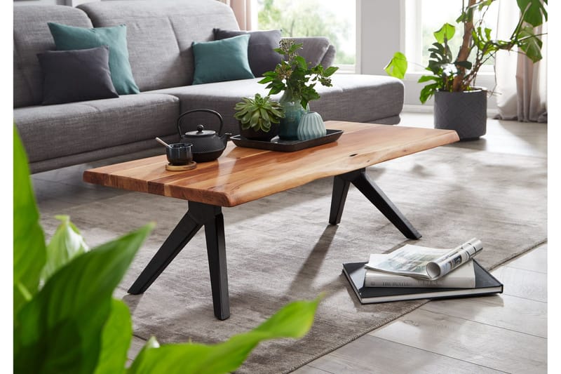 Willowdale Sofabord 115 cm - Brun/Svart - Møbler - Bord - Sofabord