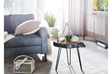 Willowdale Sofabord 40 cm Rundt - Brun / Svart - Møbler - Bord - Sofabord