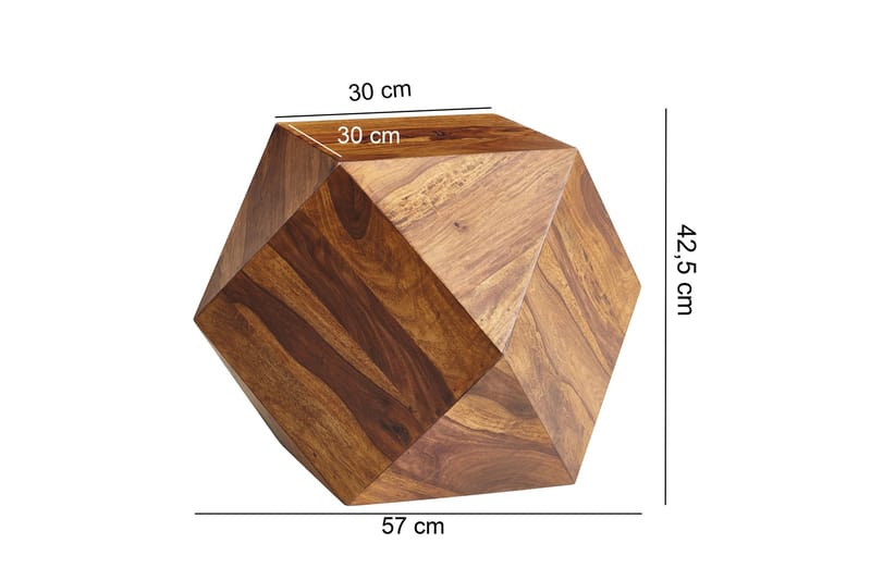 Willowdale Sofabord 57 cm - Brun - Møbler - Bord - Sofabord