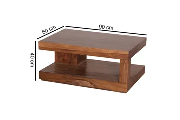Willowdale Sofabord 60 cm - Brun - Møbler - Bord - Sofabord