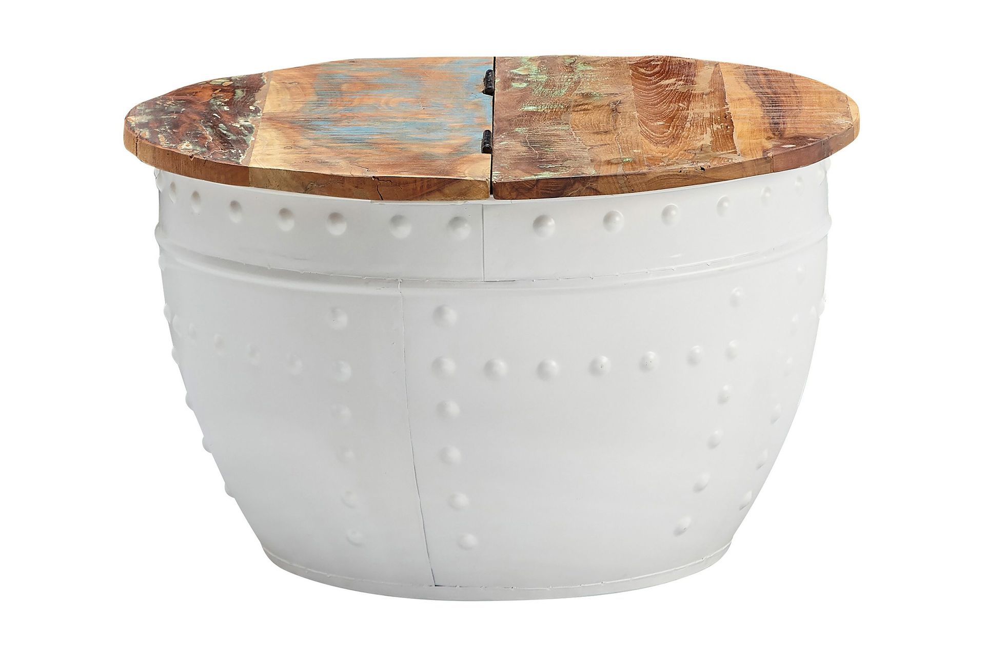 Willowdale Sofabord 60 cm Rundt - Brun/Hvit
