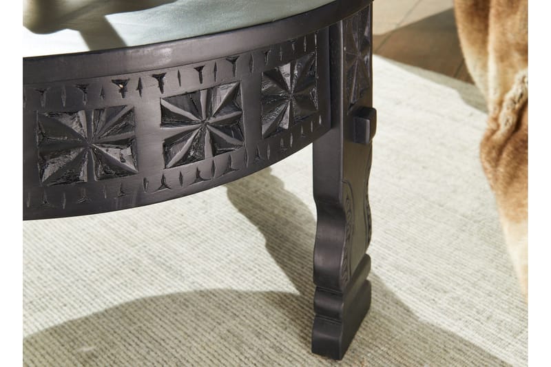 Willowdale Sofabord 60 cm Rundt - Svart - Møbler - Bord - Sofabord