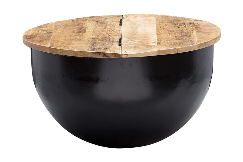 Willowdale Sofabord 60x34 cm Rundt - Brun / Svart - Møbler - Bord - Sofabord