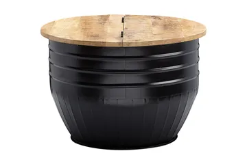 Willowdale Sofabord 60x41 cm Rundt - Brun/Svart - Møbler - Bord - Sofabord