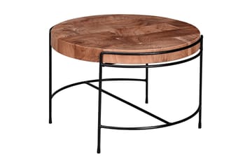 Willowdale Sofabord 62x40 cm Rundt - Brun / Svart - Møbler - Bord - Sofabord
