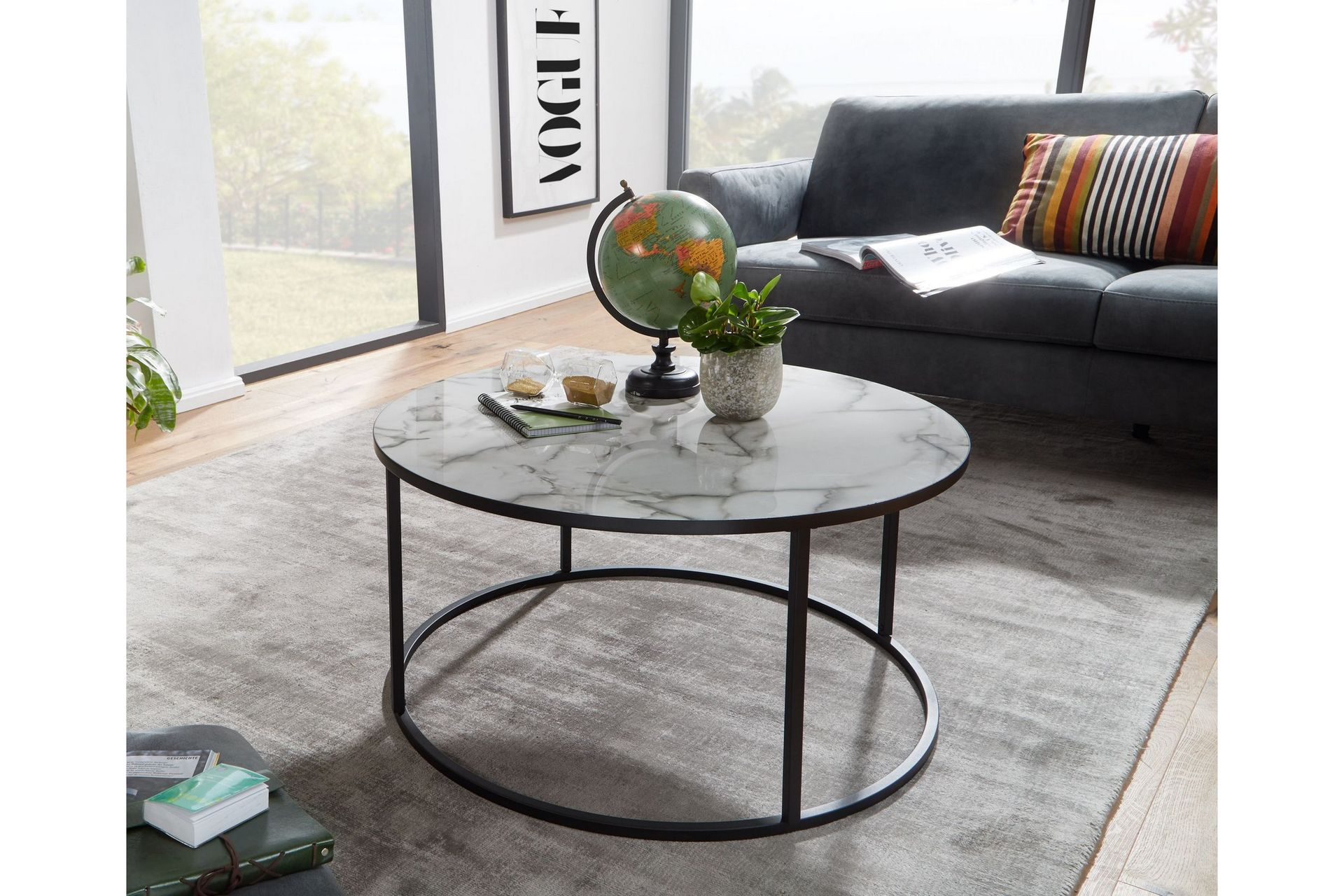 Willowdale Sofabord 80 cm Rundt - Møbler - Bord - Sofabord