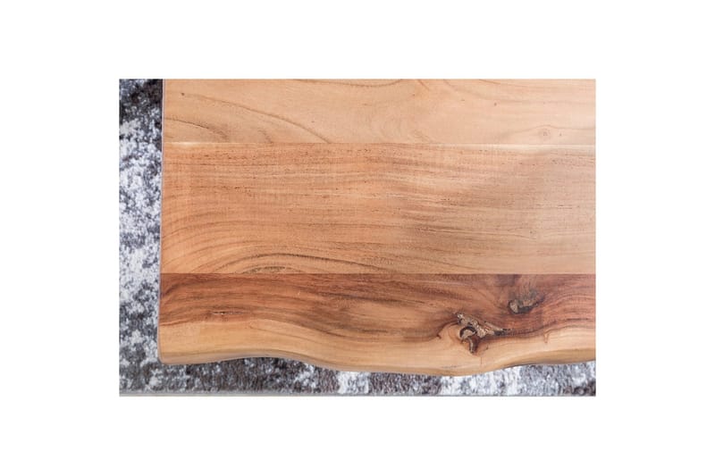 Sofabord Wohnling Gaya heltre Akasie trekantet kantutseende landlig stil - Møbler - Bord - Sofabord