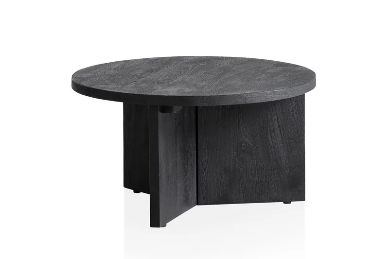 Sofabord Wohnling Heltre Rund 60 cm Klassisk Base Landlig Stil, undefined