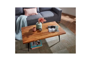 Sofabord Wohnling Heltre tre kant med nålemetallben landstil - Møbler - Bord - Sofabord