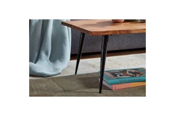 Sofabord Wohnling Heltre tre kant med nålemetallben landstil - Møbler - Bord - Sofabord
