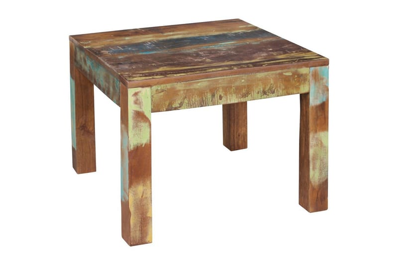 Sofabord Wohnling Kolkutta Resirkulert Massivt Tre Håndlaget Landlig Stil - Møbler - Bord - Sofabord